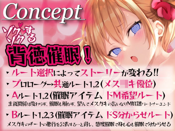 d_242571│【電脳調教】チートで調子に乗ってるメス〇キを催●アイテムで分からせる││中出し