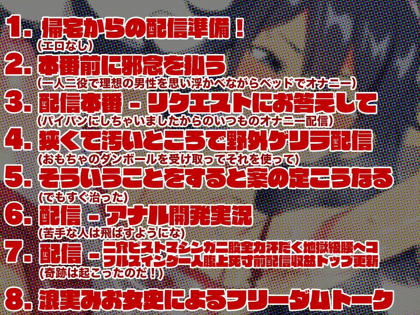 d_244045│【奇跡の汚咽】ちーちゃんの汗だくまんずり配信決死拳！！【オホ声】││処女