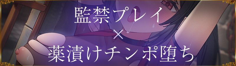d_273615│【オホ声くノ一】あなたのことを罵倒する生意気くノ一を薬漬けチンポでガン突き屈服交尾させる話││拘束