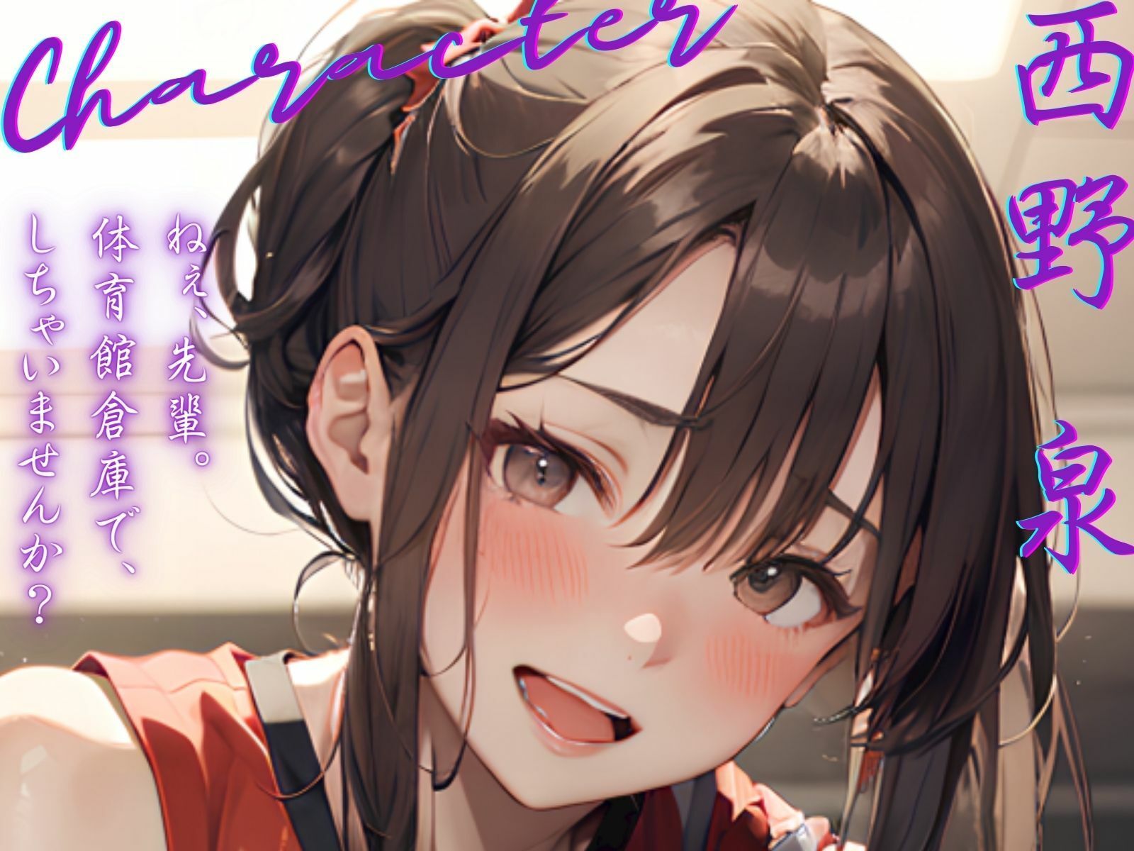 d_323238│【KU100】女バスの後輩彼女は、おしとやかさの欠片もないセックスモンスター││スポーツ