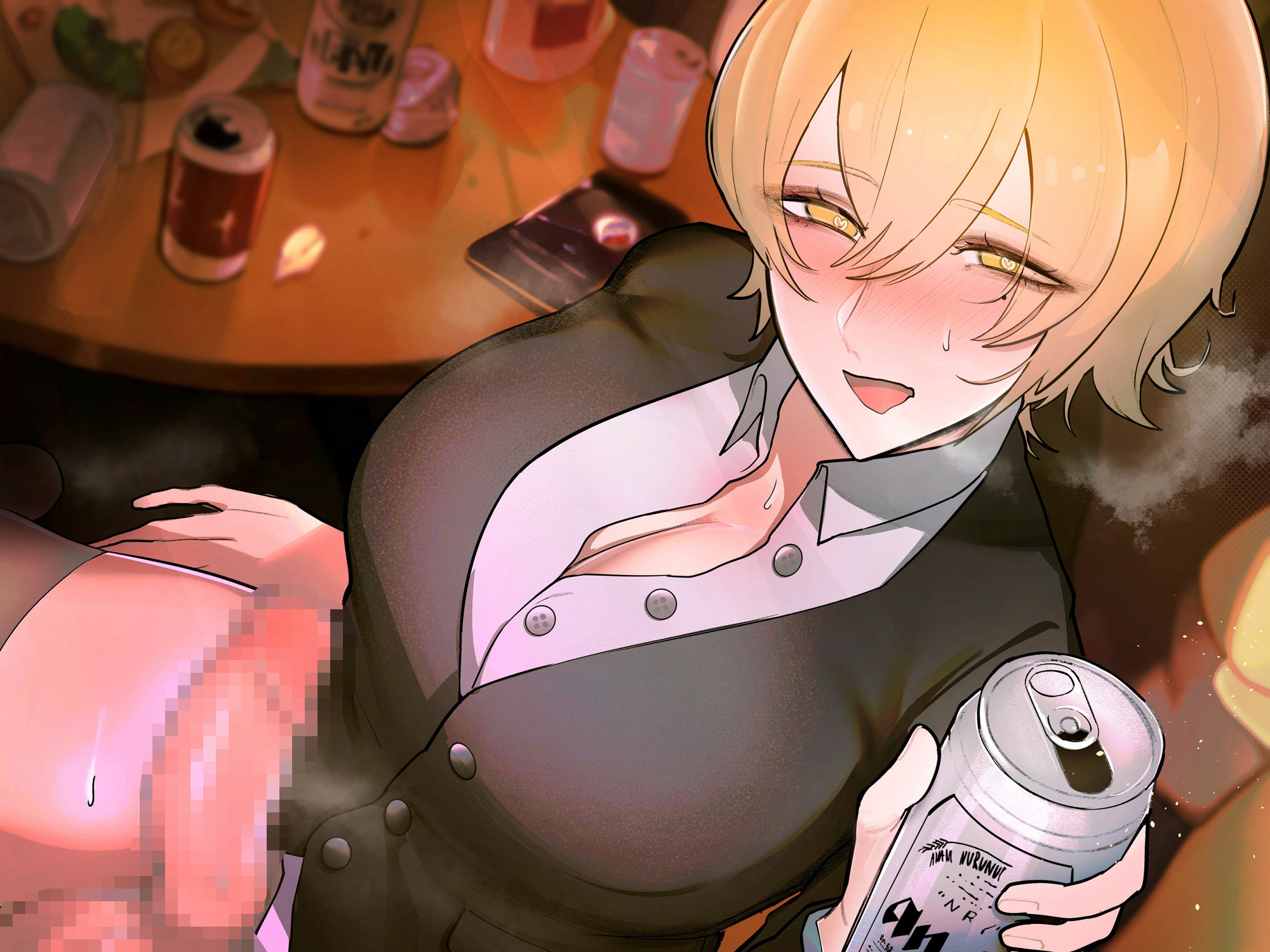 d_355100│酔っぱらったふたなりオレっ娘後輩を介抱するために家に連れ帰ったら・・・えっちが始まっちゃった話││ふたなり