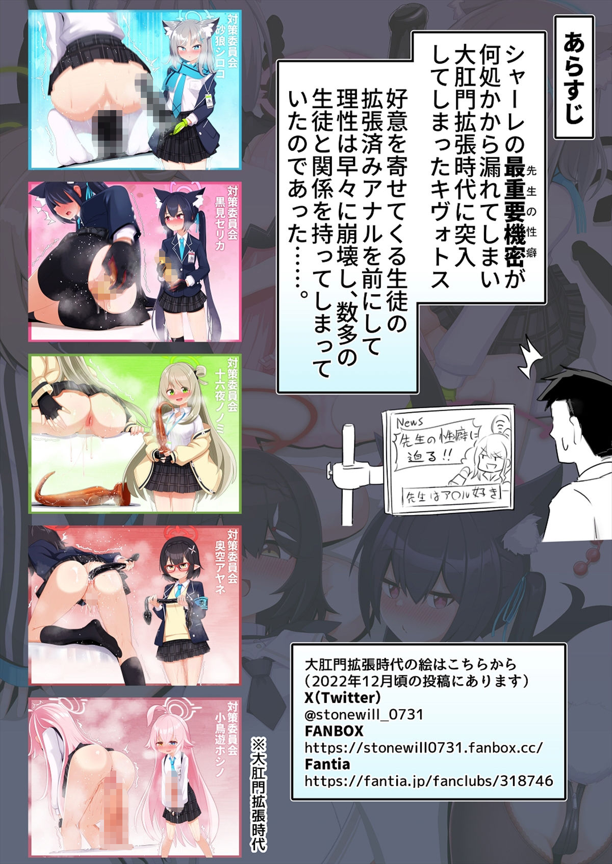 d_362934│尻穴アーカイブ アビドス編││異物挿入