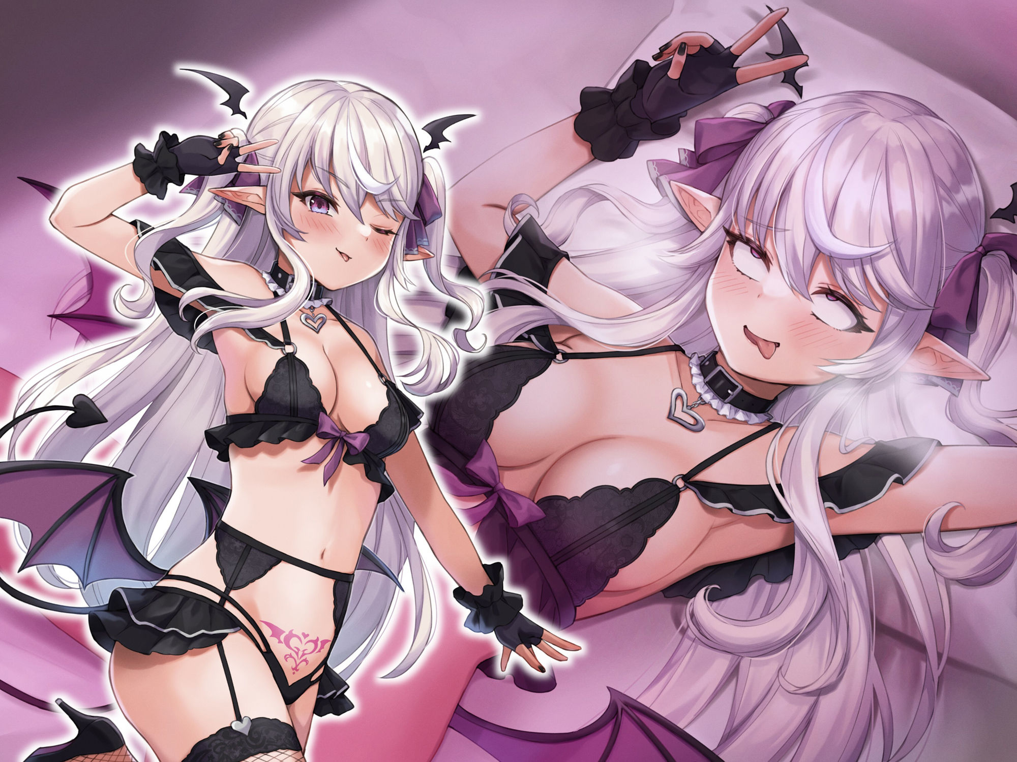 d_368325│【KU100】スレンダー美乳りえるちゃん♪見習い研修サキュバスおま〇こにお仕置きピストン！││中出し