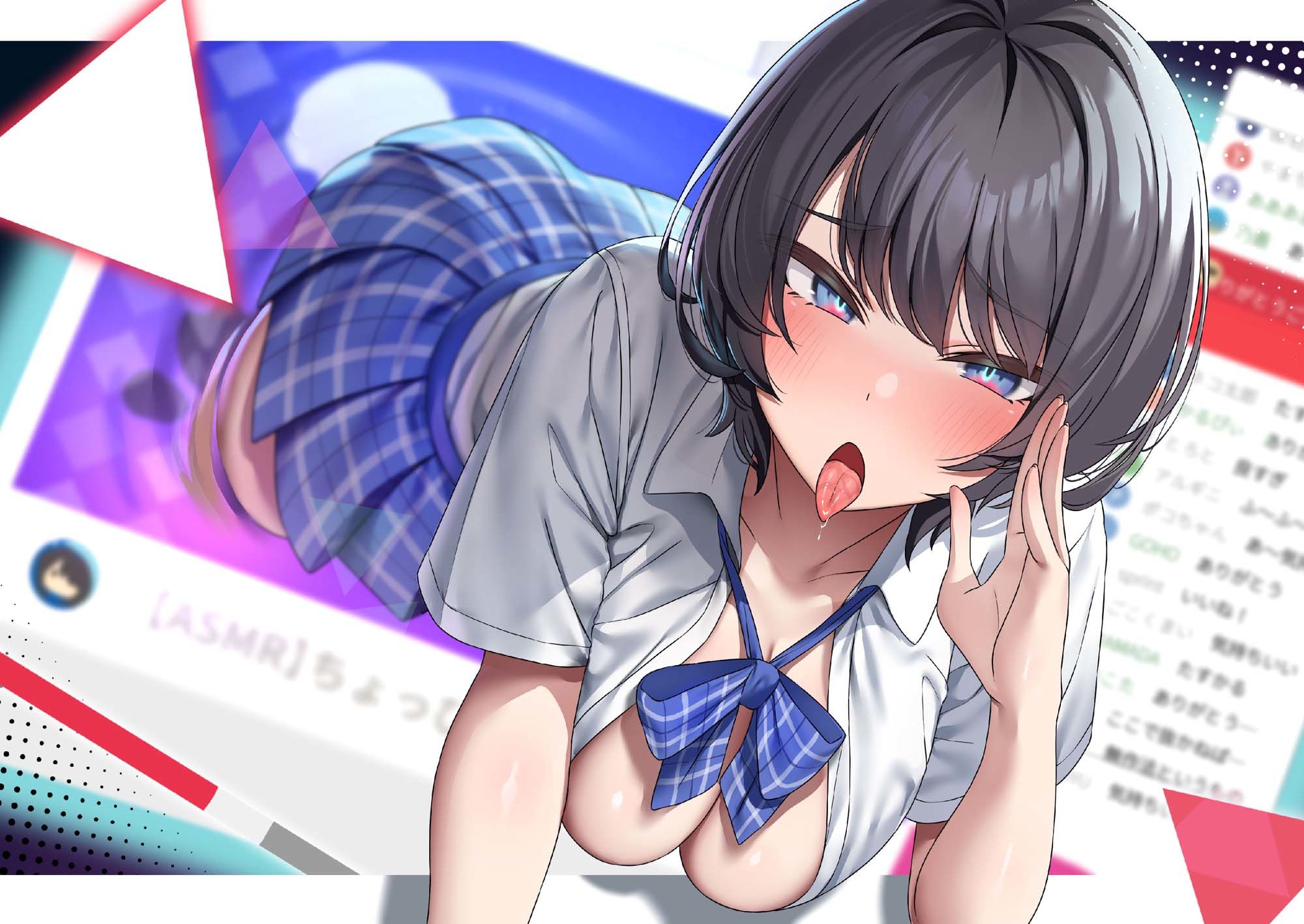 d_384427│【即ヌキ110円】Vtuber降臨！〜推しが僕だけの本物だった件〜【バイノーラル】││中出し