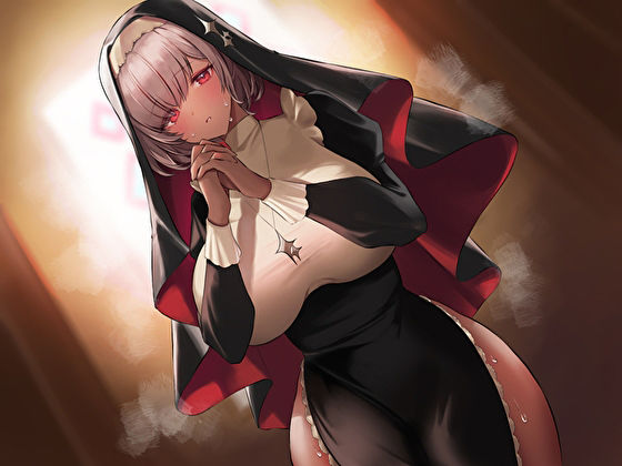 d_411042│こっそりだらハメ搾精審問。どすけべダウナー褐色神官ちゃんと懺悔室で密着誘惑えっち【オホ声】││痴女