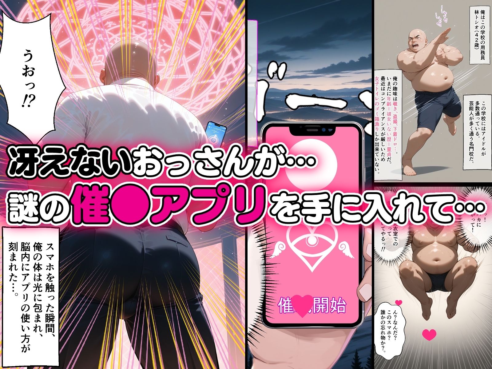 d_492262│アイドル3人を催〇アプリで寝取って孕ませてみた 島〇卯月 櫻〇桃華 赤〇みりあ││処女