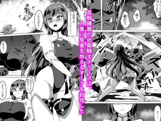 d_564888│一騎当千の女騎士がオークに敗北し連続アクメ調教で快楽堕ちする話││レオタード