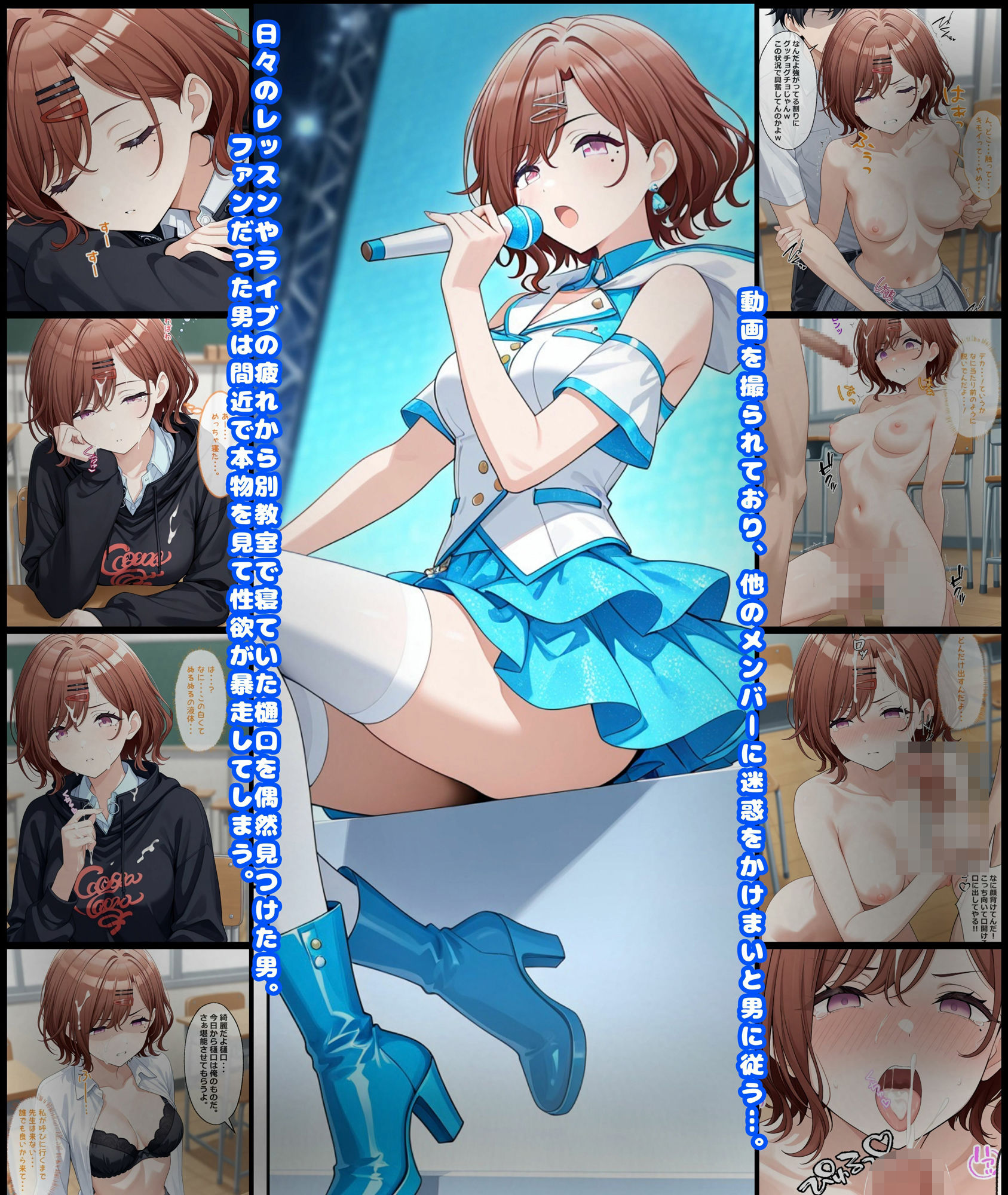 d_571472│樋口円香風 失神凌●漫画 169P！！││寝取り・寝取られ・NTR