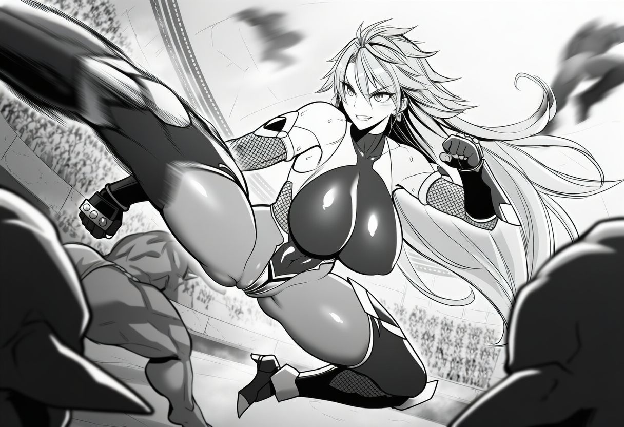 d_681479│対魔師セリア・グレイシャの敗北 ゴブリン百人組手編││ファンタジー