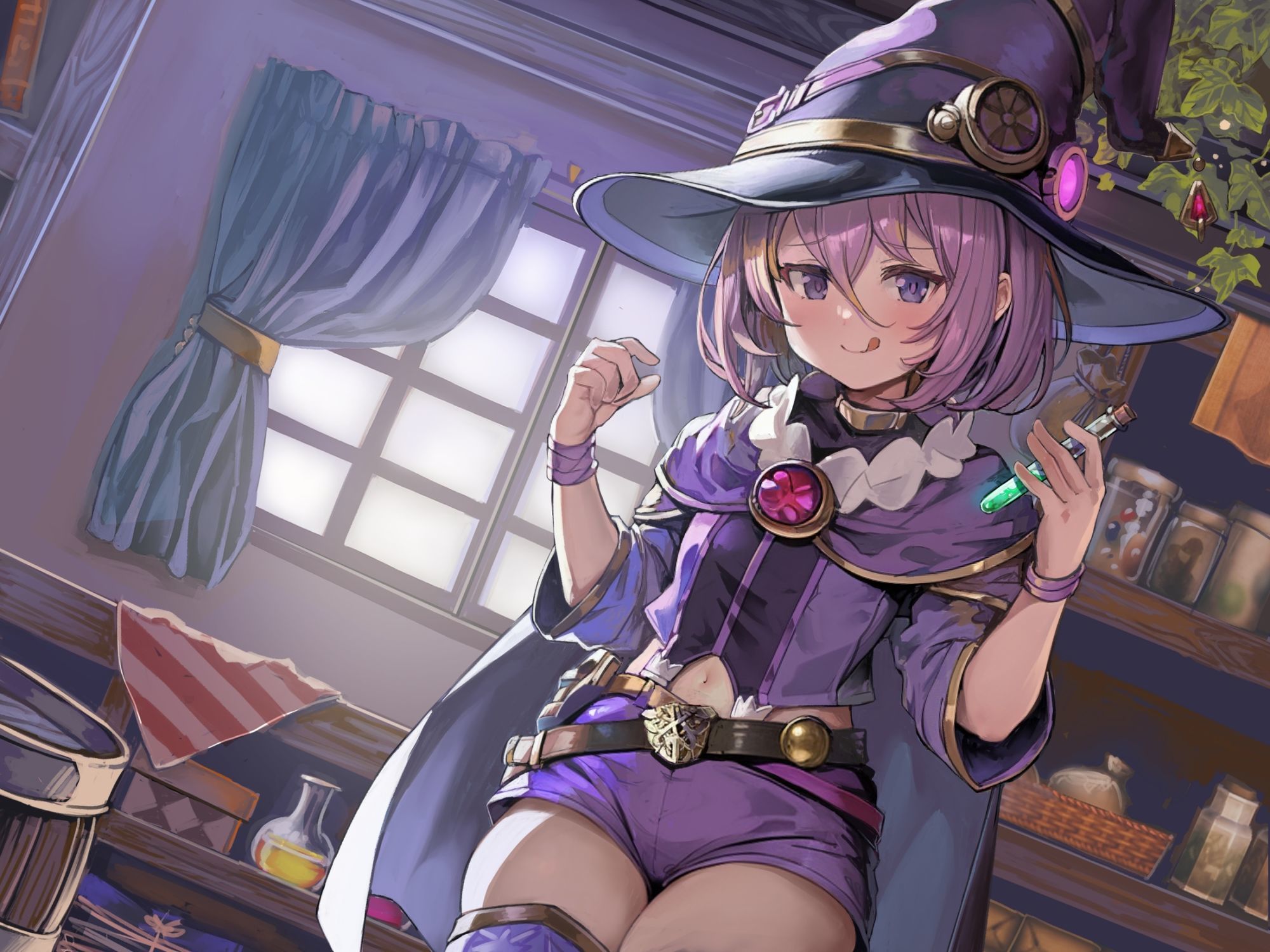 d_701999│【ずう〜っと100円】ポーション屋さんからヤバめの薬の実験に付き合わされた結果そのまま発情エッチした話││ファンタジー