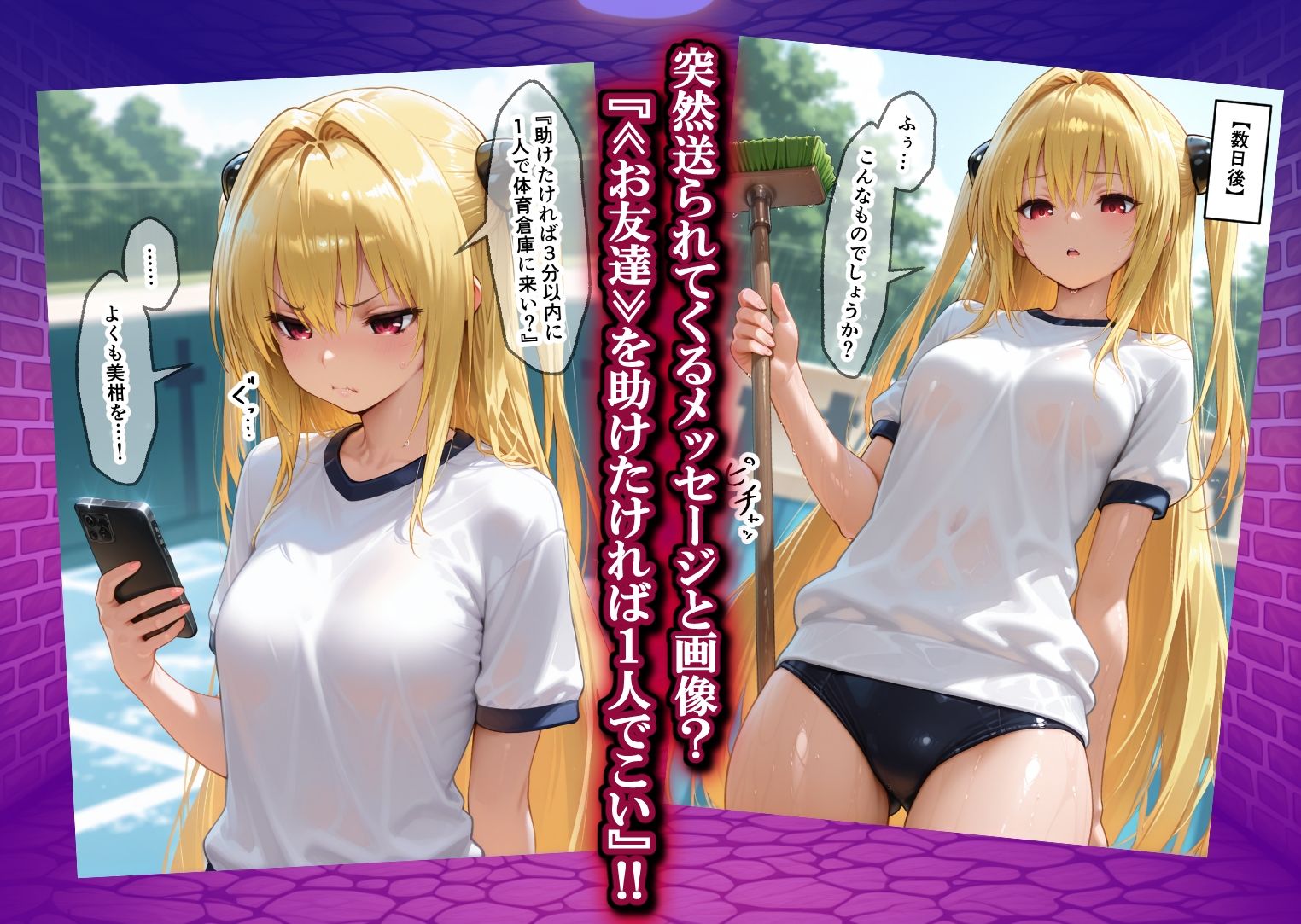 d_743923│弱みを握られ製奴● 肉便器にされアヘ顔快楽地獄 学生編││デモ・体験版あり